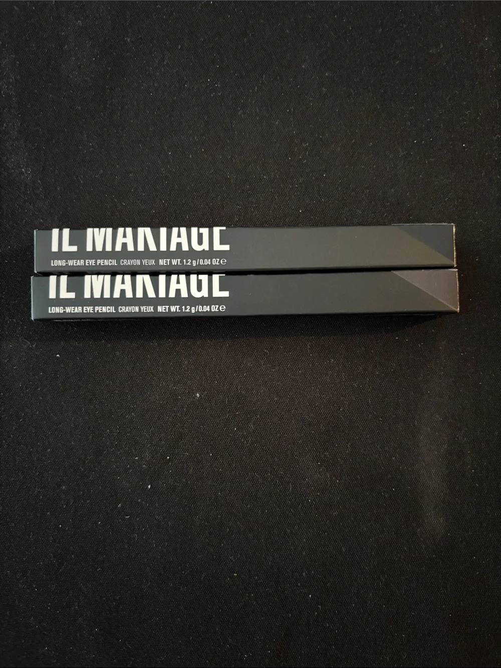 IL MAKIAGE Long-Wear Eye Pencils - Black Packaging - Oreo and Batman. New in box